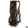 MERISIHAIR Women Long Straight Wrap Around Ponytail Synthetic Fiber Long Straight Wavy Hair Extensions Daily Wear