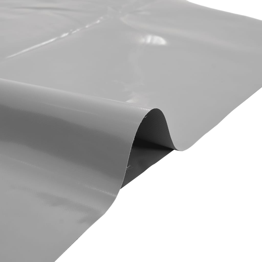 Vidaxl Plandeka, Szara, 1,5X10 M, 600 G/M²