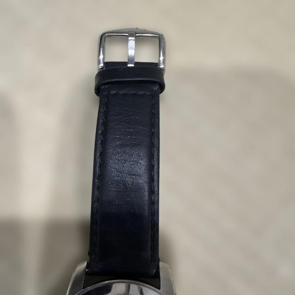 Подержанные черные часы FOSSIL с хронографом