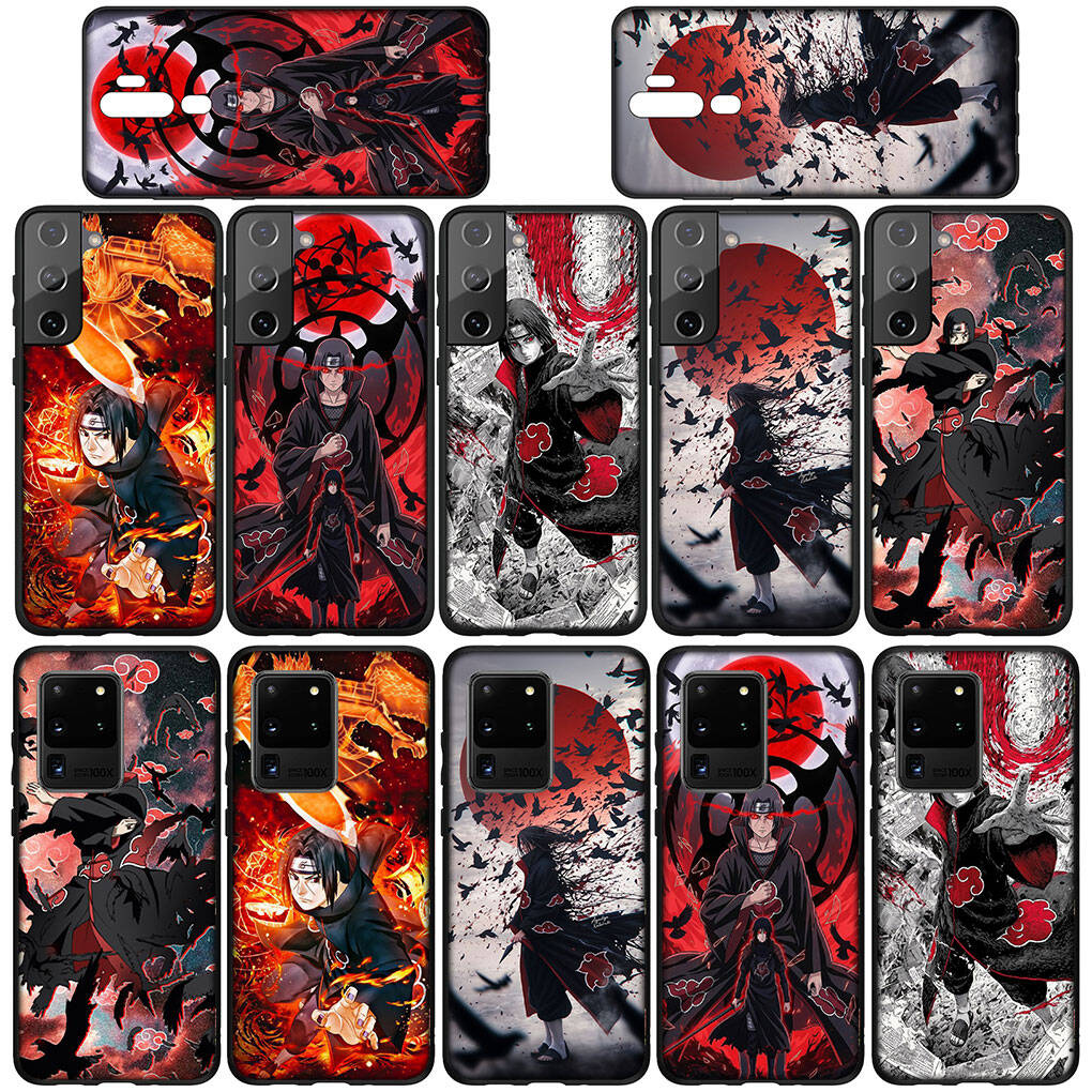 Phone Case for iPhone 17 15 16 Plus Xiaomi Poco X7 X6 F8 F7 M8 C85 C75 Redmi Note 14 12 11 13 Pro Max A4 14C 13C 15C Funda Uchiha Itachi Narutos Cover