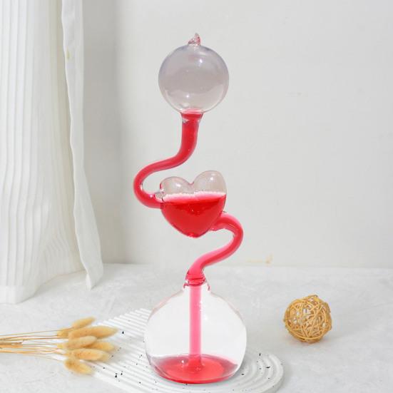 Yousheng Glass Hand Boiler Love Heart Термометр Игрушка Образовательная Научная Игрушка Многофункциональный Научный Эксперимент Ручной Кипятильник Подарок для Детей Взрослых