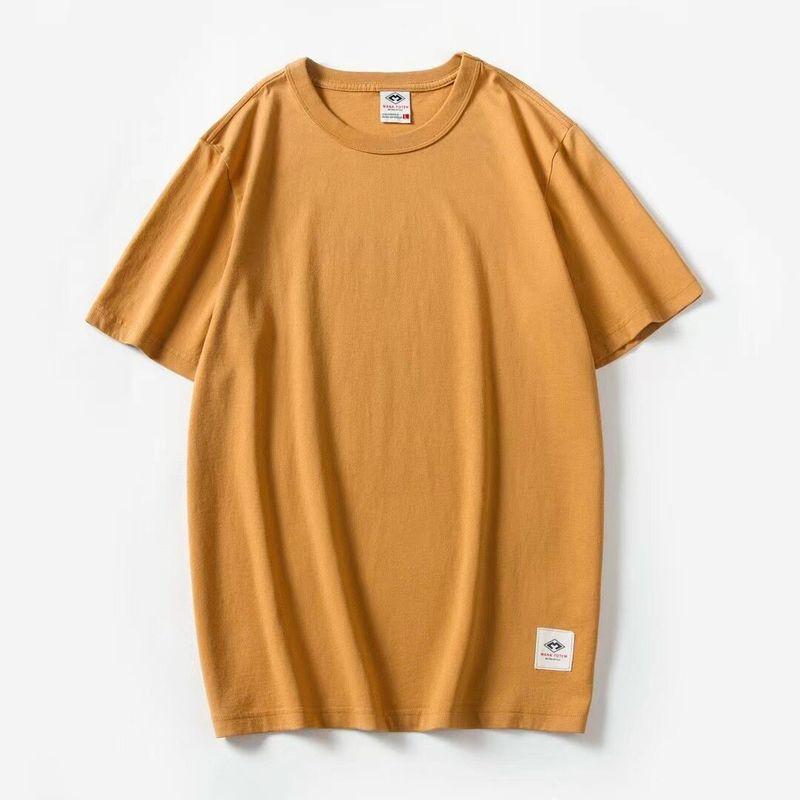 Factory Clearance Brushed Crew Neck Short Sleeve T-shirt