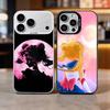 S-Sailor M-Moons Цветной Серебристый Задний Чехол Для Телефона Для IPhone 17 16 15 14 13 12 11 Plus Pro Max Plus