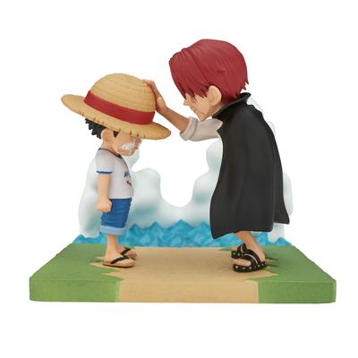 Коллекционная фигурка One Piece World Log Stories Monkey D. Луффи и Шанкс