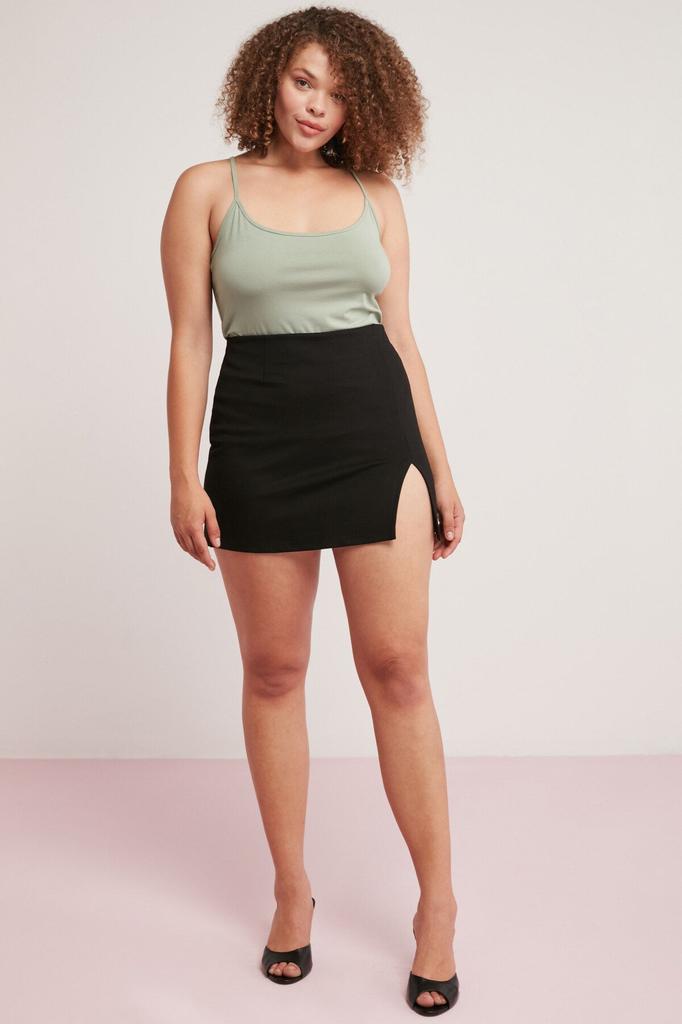 Женское боди большого размера Mındy Green, боди больших размеров с бретелями, полностью закрывающее тело