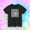 Straight Outta Uranus Shirt Funny Space Joke Sarcastic Humor Tee S-5XL
