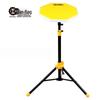 Hanqi Drum Practice Set: Matte Stand, Drum Pad, and Metronome for Bass Drum Training.