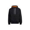 Zip-Up Hooded Jacket Men Tops Black HF4851