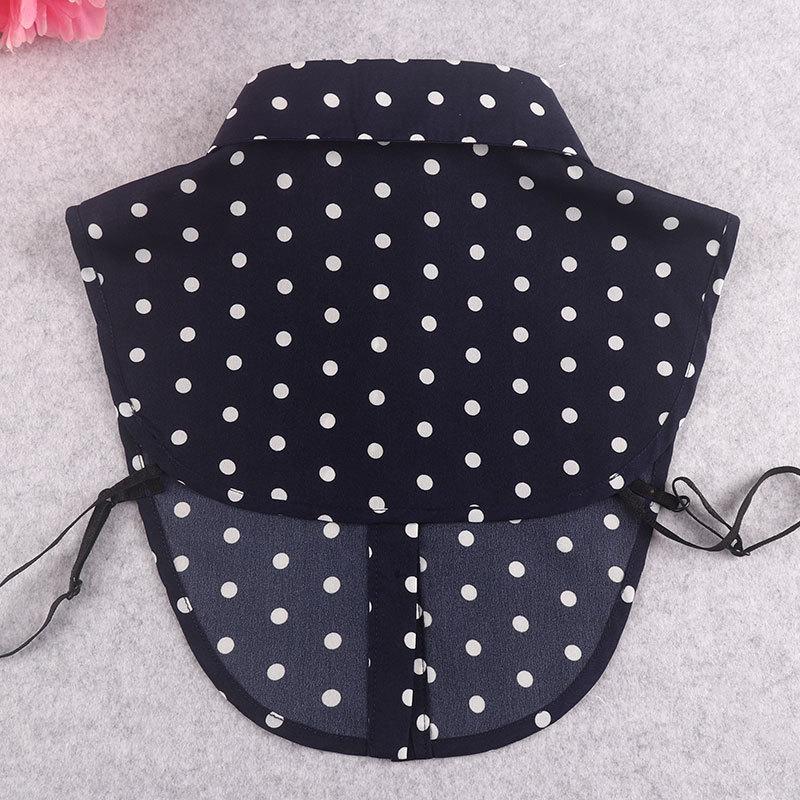 Shirt Fake Collar for Women Removable Laple Button Down Half Shirt Detachable Collar False Collar Mujer Sweater Gift