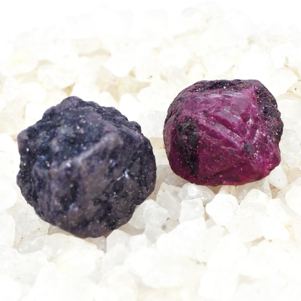Earth Mined Rough 49 Ct Natural Raw Purple Sapphire Loose Gemstone
