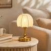 Touch Control LED Table Lamp Vintage Metal Reading Lamp Gold Bedside Lamp  Living Room