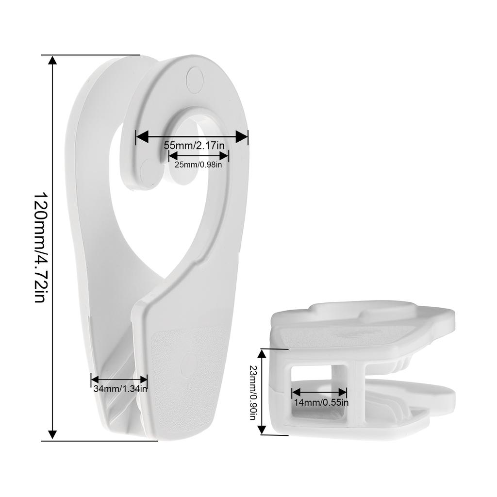 Boat Rail Mount Mudguard Hook 25mm Anti-Collision Quick Release Adjustable Hook Cable Line Accessories Handed Fender Hanger Clip