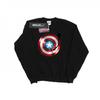 Mens Captain America Turntable Sweatshirt