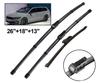Подходит для Volkswagen Passat B8 Variant 2017-2025 передние и задние дворники 26+18+13 дворников