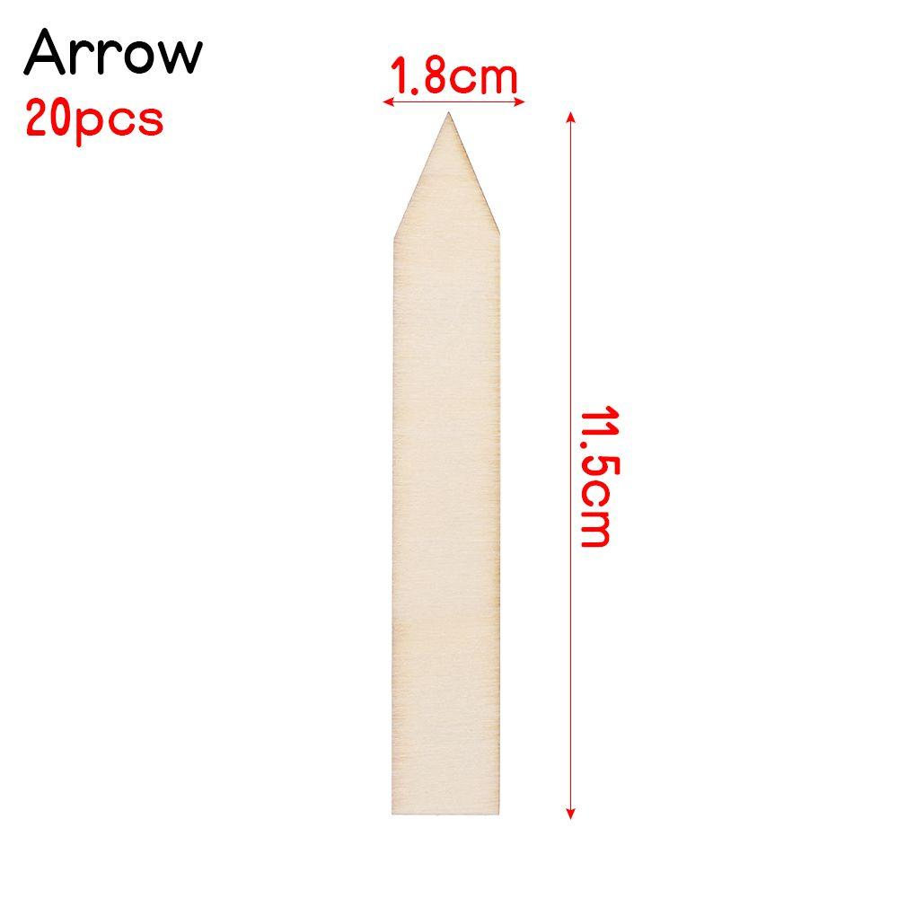 Nursery Pots Plant Markers Planting Tags Garden Wooden Labels Bonsai Ornament Bamboo Crafts