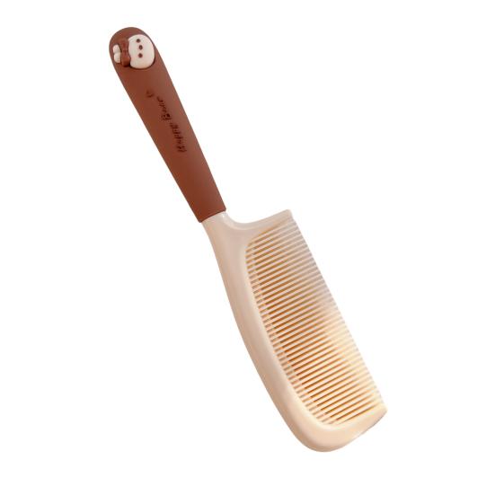 Парикмахерская расческа Yousheng с мелкими зубцами, очаровательная, милая, мультяшная, профессиональная, косметическая, аксессуар для волос, расческа из смолы в виде маленького кролика для студентов