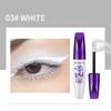 5D Mascara Black/Brown/White/Blue/Purple Mascara Holding Curling Thick Volume Waterproof Non Smudge Lengthening Mascara