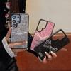 Новый 2026 Роскошный Чехол-бант со Стразами и Блестками для Samsung Galaxy S26 Ultra INS Элегантный Ударопрочный Защитный Чехол 3 Цвета