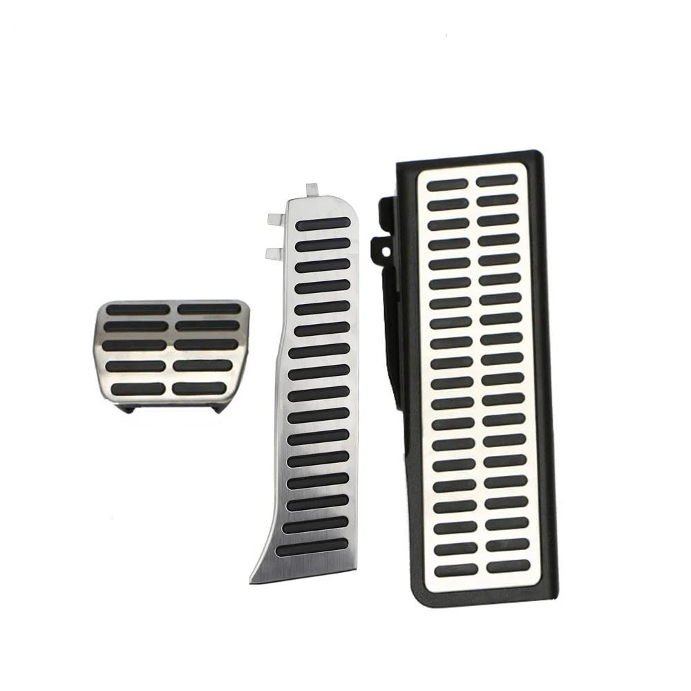 Накладки на педали автомобиля для Volkswagen VW Tiguan MK1 5N 2009 - 2014 2015 2016 LHD Педали газа и тормоза Накладка на педаль отдыха Защитные аксессуары