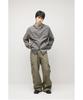 Hatchingroom Vented Windbreaker Wool Check Olive