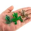 10 шт. резиновые лягушки мягкие рыболовные приманки CrankBait снасти 6 см лягушки рыболовные приманки приманки