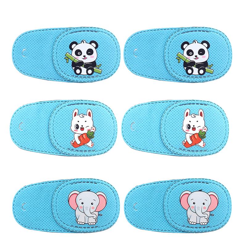 6 шт., детские окклюзионные медицинские повязки для ленивых глаз, тени для век, уход за зрением