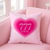 Art Lucky 7 logo Pillow Case pattern printing pillowcase living room sofa cushion cover bedroom room decor