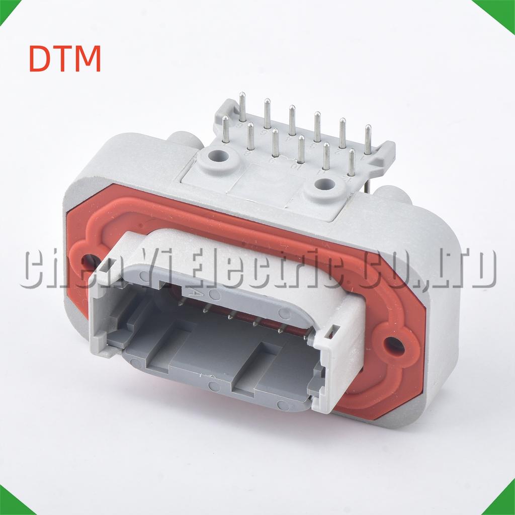 12 Pin DTM06-12S DTM04-12P male female Automotive waterproof connector Sealed Wire Harness Plug 15cm wires For Deutsch DTM