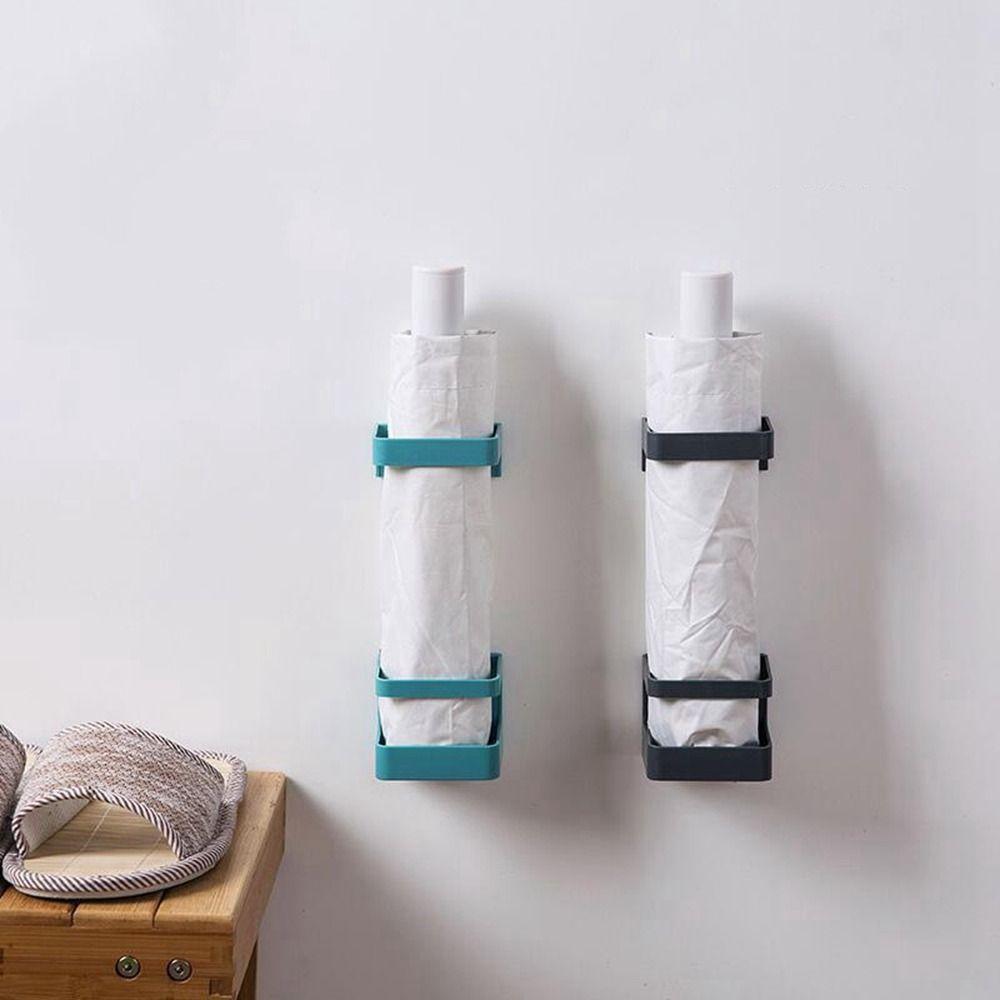 Plastic Umbrella Stand Wall-mounted Umbrella Storage Rack Multifunctional Umbrella Rack  Hotel