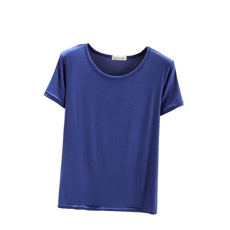 Женский универсальный летний топ с коротким рукавом 2025: Похудение, Свободный крой, Повседневная базовая футболка
