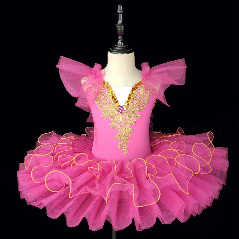 June 1 Children's Swan Ballet Dress - Girls Tulle Skirt Princess Costume