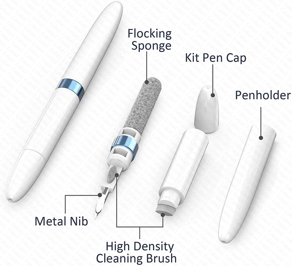 Bluetooth Earbuds Cleaner Pen Earphones Cleaner Kit For Airpods Pro 3 2 1 Headset Keyboard Phone Camera Lens Cleaning Brush