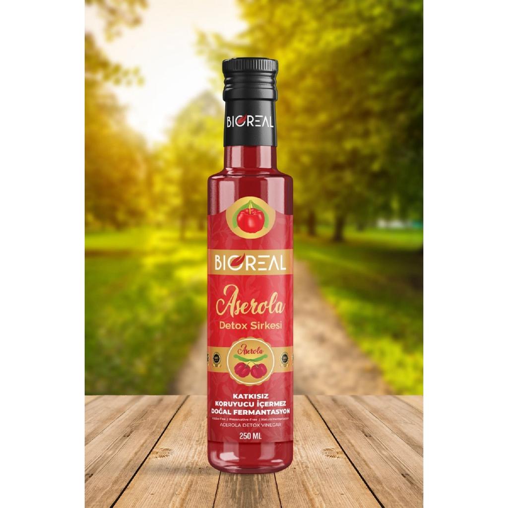 Acerola Detox Vinegar, натуральный метод облегчения отеков, детокс-уксус 250 мл