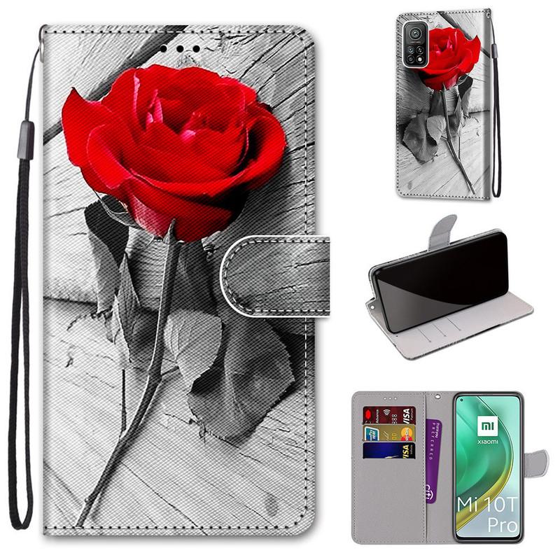 Для Redmi 12C 13C A3 13 Note 14 13 12 11 Pro 13R 12R 11S 10S Xiaomi 13T 12T 11T Pro Цветы Животные Дизайн Флип Кошелек Подставка Кожаный Чехол Для Телефона