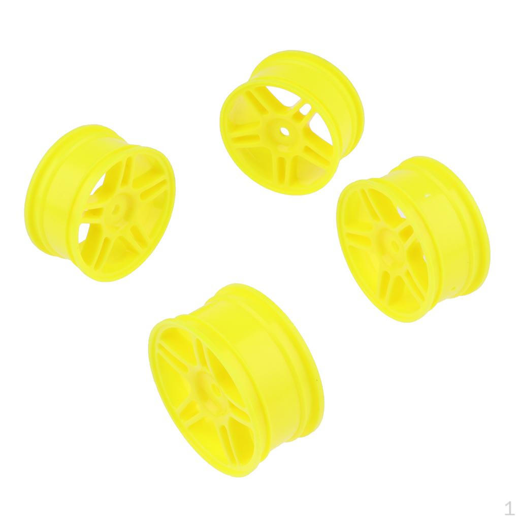 4 Colors Wheel Rim :10 HSP94 Model (Pack of 4)