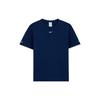X Drake Nocta Cardinal Stock T-Shirt With Small Chest Logo Men Tops Navy-Blue DJ5952-492