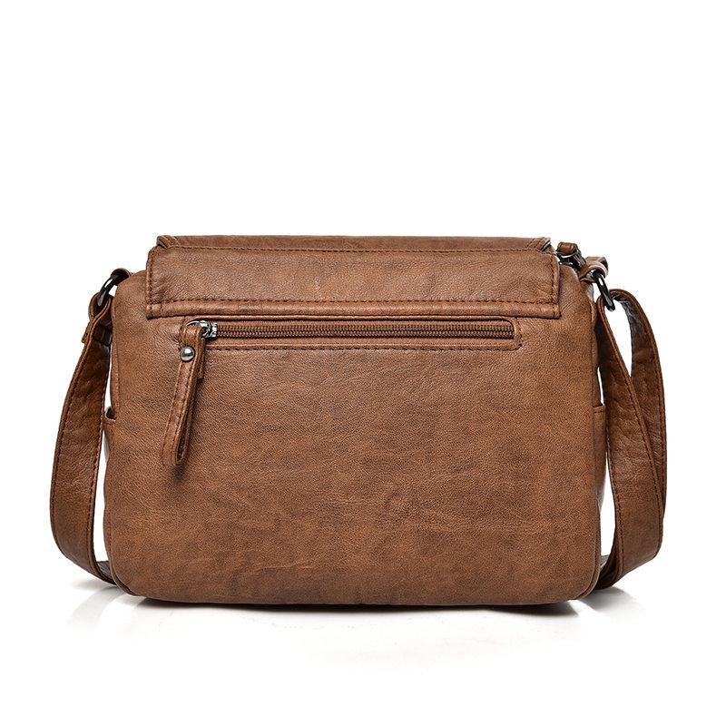 Brand High Quality Leather Handbags Crossbody Woman Messenger Bags