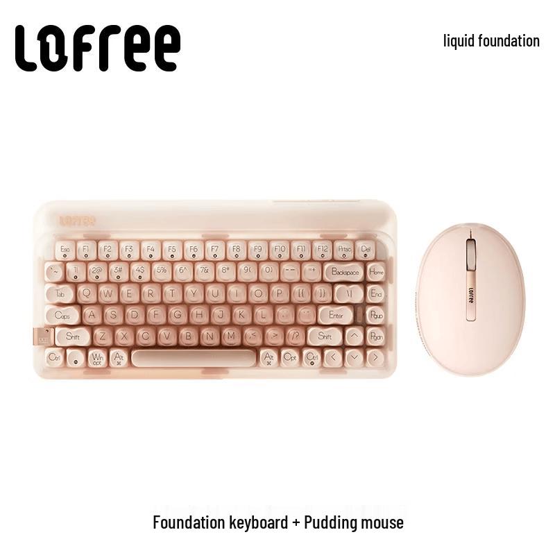 Lofree Foundation Механическая клавиатура и мышь, 84 клавиши, три режима
