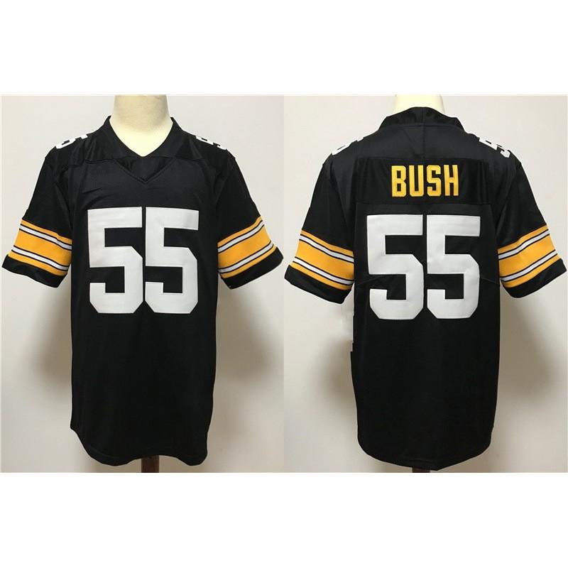 Pittsburgh Steelers NFL Football Jersey Mens Team Sport Uniform Fan Apparel Black White Yellow