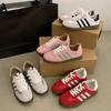 Casual Sports Board Shoes Flat Bottom Color Women's Pink Shoes Women