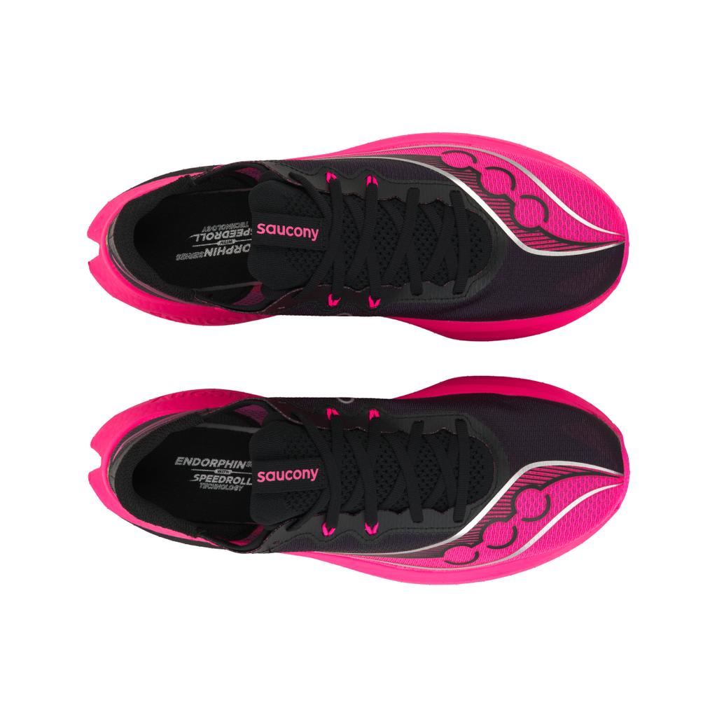 SAUCONY Endorphin Pro 5 Удобные Мягкие Синтетическая Кожа Упругость Карбоновая Пластина Тренировки для Марафона Бег на Длинные Дистанции Беговые Кроссовки S21064-131