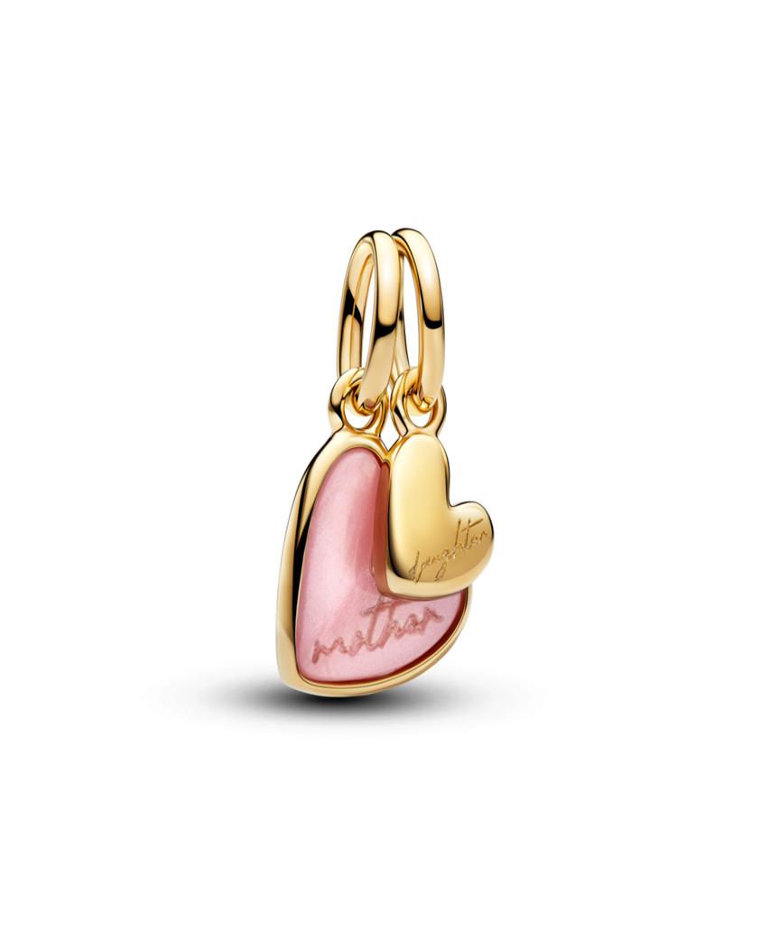 Pandora Pink Mother & Daughter Splittable Dangle Charm_763766C01