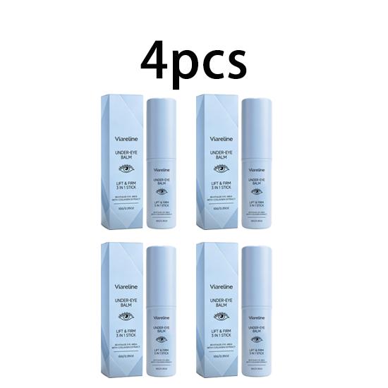 Viareline multi-effect eye cream stick moisturizes and cares for the skin around the eyes, portable eye skin care essence 10g