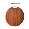 Круглая разделочная доска Xingchangwang из африканского дерева венге