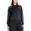 Adidas Originals Sst Ss25 Adicolor Satin Track Top Fashion Comfortable Soft Skin-Friendly Jacket Women tops JZ6733