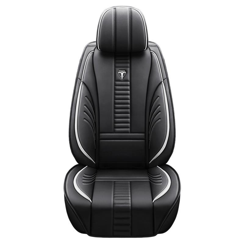 Подушка для автомобильного сиденья, полностью закрытый чехол для сиденья, кожаный чехол для сиденья, подходящий для четырех сезонов, дышащая подушка