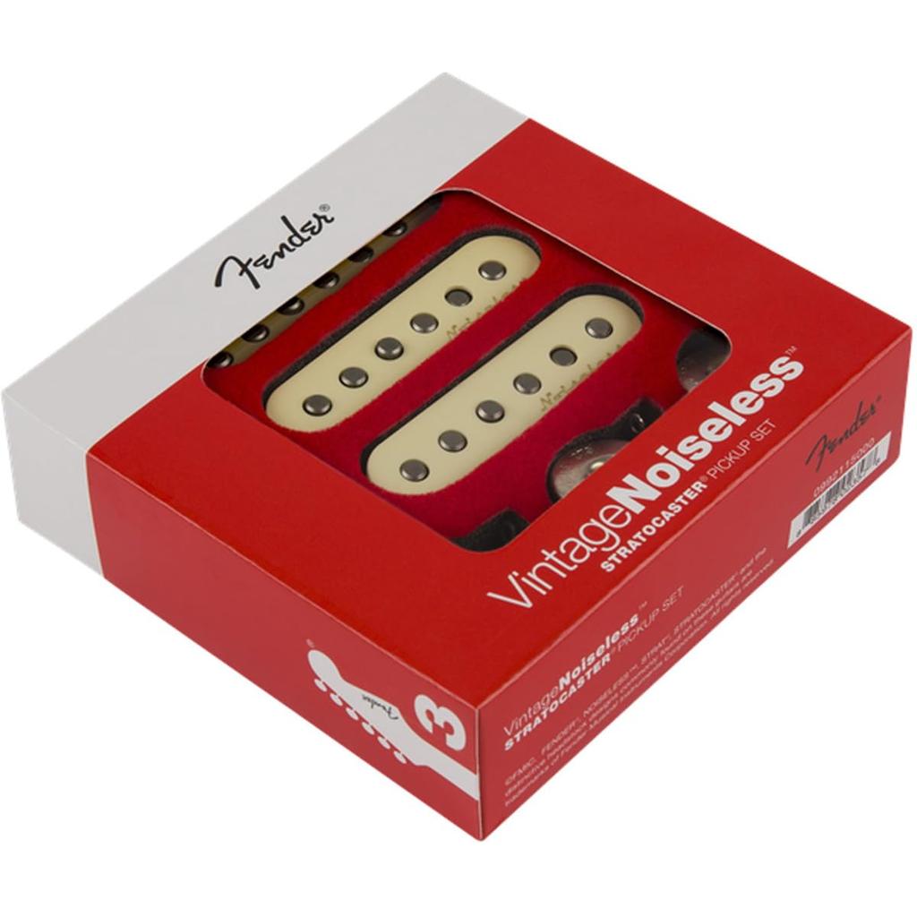 Fender Vintage Noiseless Strat Пикапы Потертый Белый