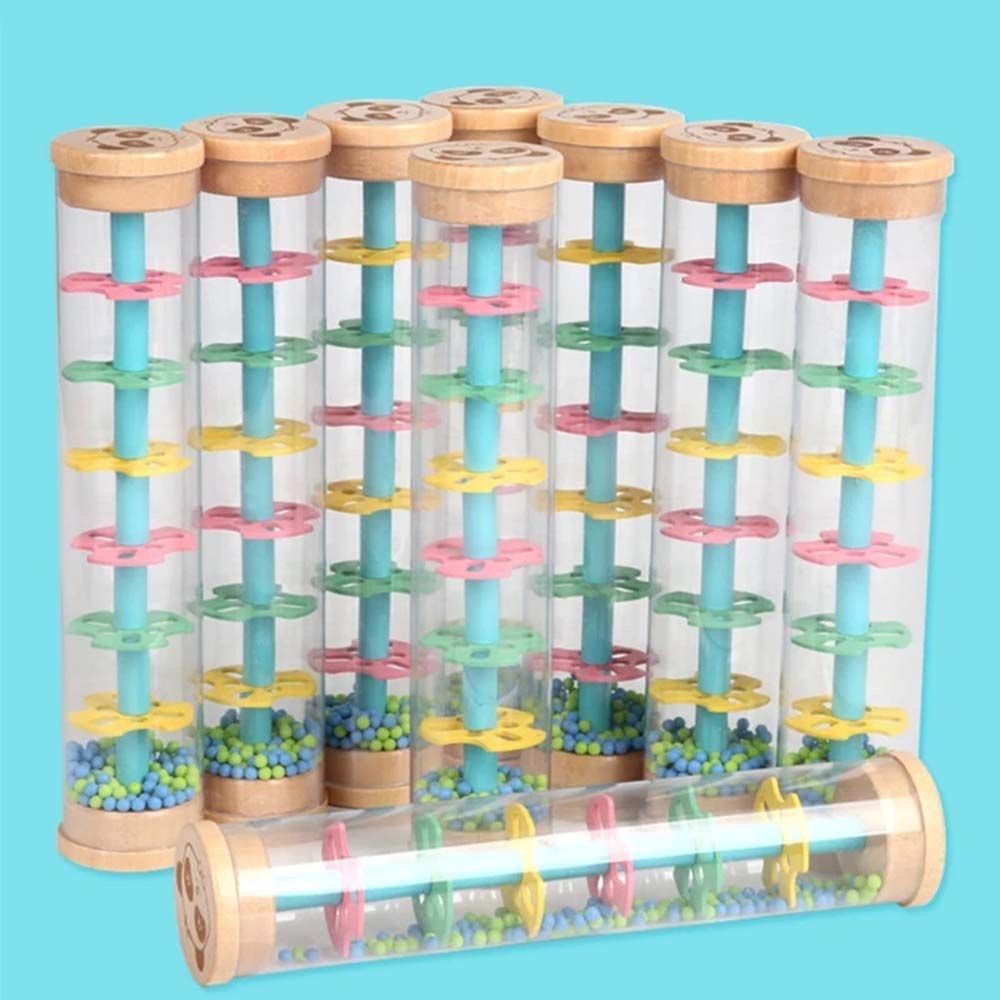 Shaking Toy Rain Sound Toys Instrument Toy Rain Rainmaker Kids Rain Stick Rainstick Musical Toy