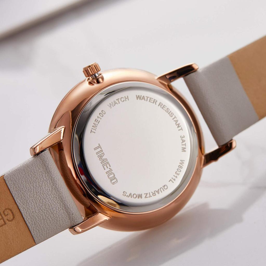 Женские часы SURVAN WatchDesigner Business серые, водонепроницаемые, на батарейке, простые, стильные, аналоговые, милые, роскошные, часы,