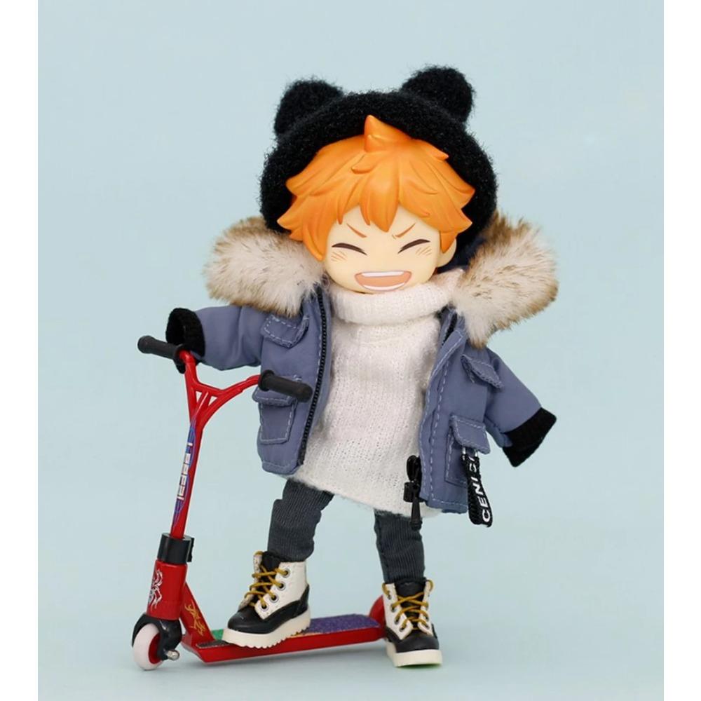 Новая мини-милая пуховая куртка хлопковая куртка пальто пальто с капюшоном об короткие носки для 1/12bjd, obitsu11, mollys, ob11 куклы обувь аксессуары